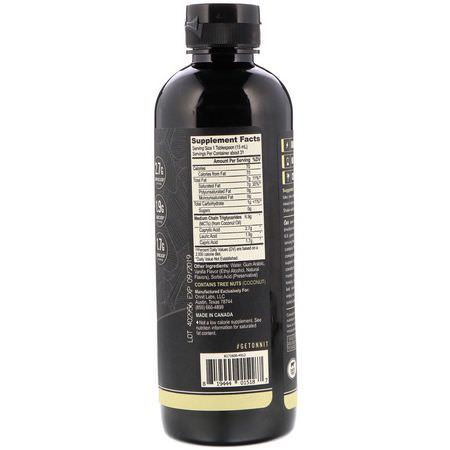 Onnit, Emulsified MCT Oil, Non-Dairy Creamer, Creamy Vanilla, 16 fl oz (473 ml):معززات المشر,بات, الكريمات