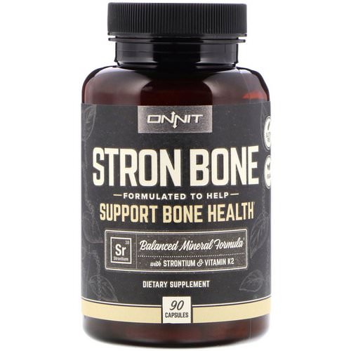 Onnit, Stron Bone, 90 Capsules فوائد