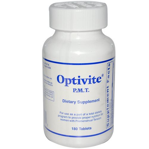 Optimox, Optivite, P.M.T, 180 Tablets فوائد