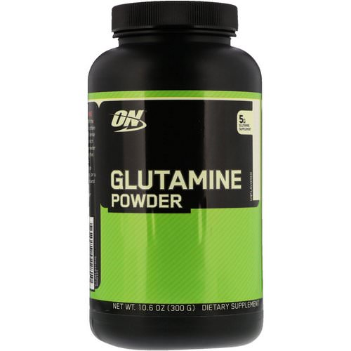 Optimum Nutrition, Glutamine Powder, Unflavored, 10.6 oz (300 g) فوائد