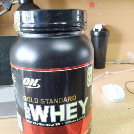 Optimum Nutrition, Gold Standard, 100% Whey, Double Rich Chocolate, 2 lb (909 g)