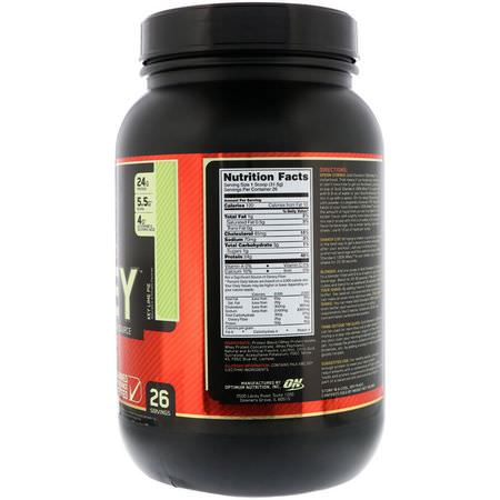 Optimum Nutrition, Gold Standard, 100% Whey, Key Lime Pie, 1.81 lb (819 g):بر,تين مصل اللبن, التغذية الرياضية