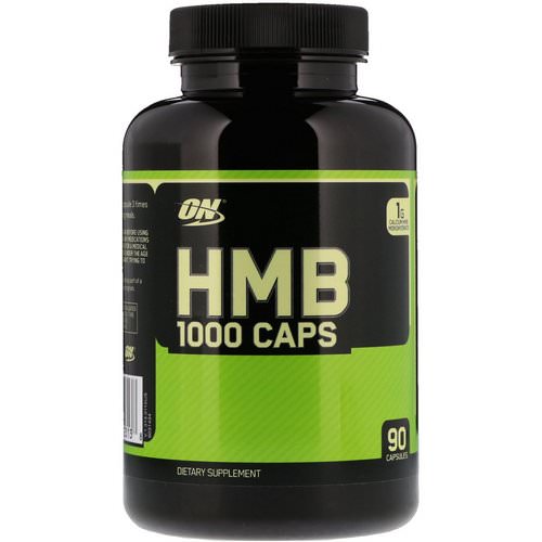 Optimum Nutrition, HMB 1000 Caps, 90 Capsules فوائد