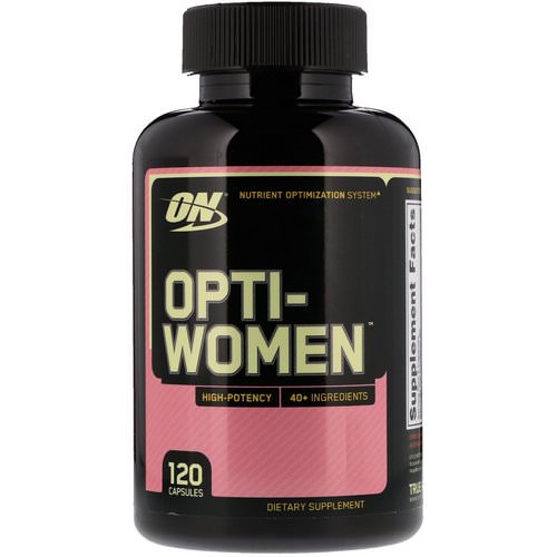 Optimum Nutrition, Opti-Women, 120 Capsules فوائد