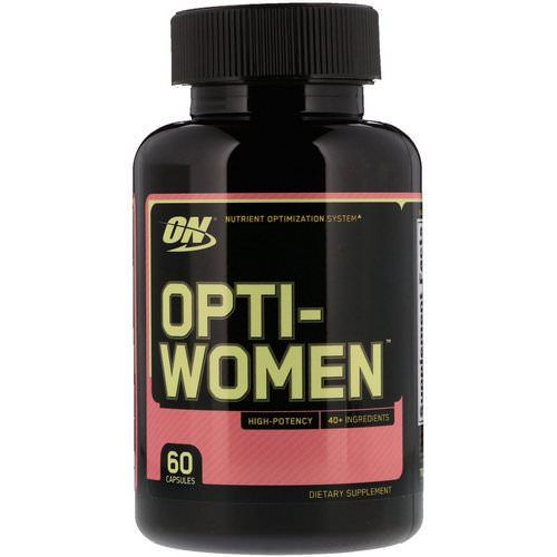 Optimum Nutrition, Opti-Women, 60 Capsules فوائد