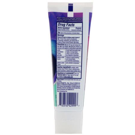Orajel, Shimmer & Shine Anticavity Fluoride Toothpaste, Berry Divine, 4.2 oz (119 g):معج,ن أسنان, باث