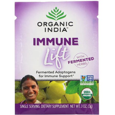 Organic India Immune Formulas - مناعي, ملاحق