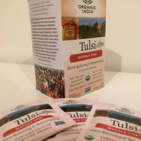 Organic India Tulsi Tea Medicinal Teas - شاي طبي, شاي ت,لسي