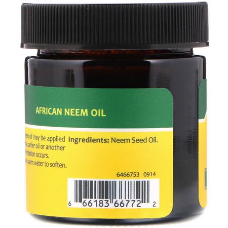 Organix South, TheraNeem Naturals, African Neem Oil, 1.6 fl oz (47 ml):زي,ت التدليك, الجسم