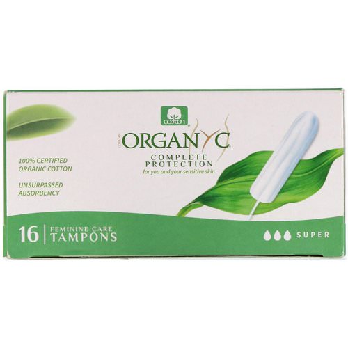 Organyc, Organic Tampons, 16 Super Absorbency Tampons فوائد