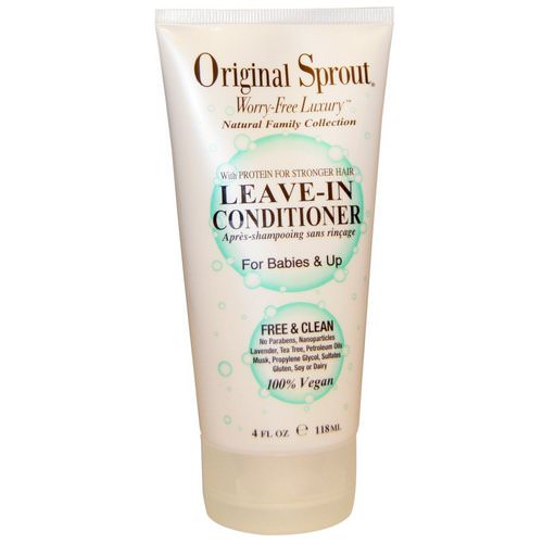 Original Sprout, Leave-In Conditioner, For Babies & Up, 4 fl oz (118 ml) فوائد
