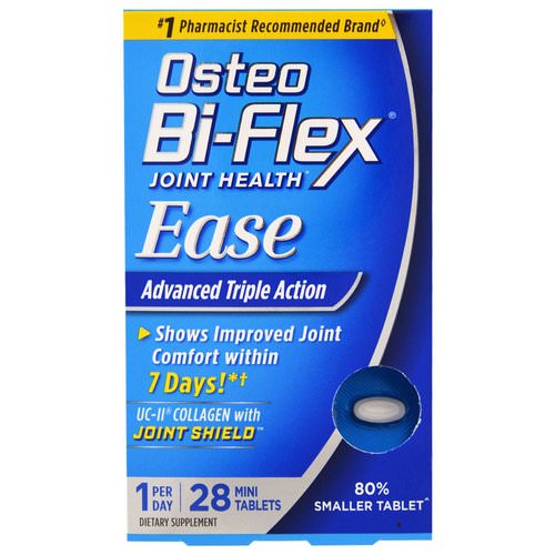 Osteo Bi-Flex, Joint Health, Ease, Advanced Triple Action, 28 Mini Tablets فوائد