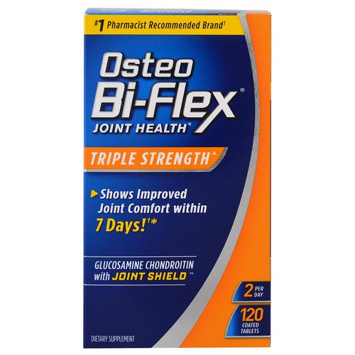 Osteo Bi-Flex, Joint Health, Triple Strength, 120 Coated Tablets فوائد