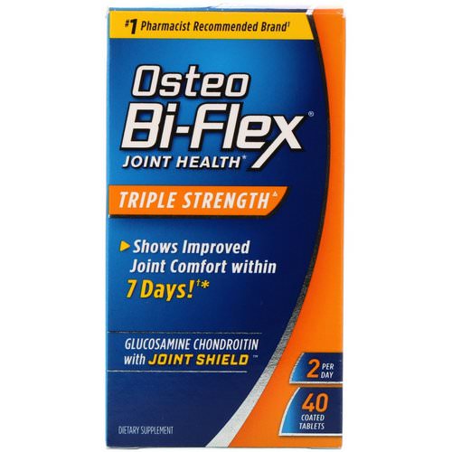 Osteo Bi-Flex, Joint Health, Triple Strength, 40 Coated Tablets فوائد