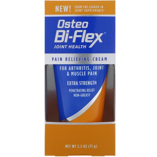 Osteo Bi-Flex, Pain Relieving Cream, 2.5 oz (71 g) فوائد