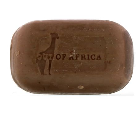 Out of Africa Black Soap Shea Butter Bar - شريط زبدة الشيا, الصاب,ن الأس,د, شريط الصاب,ن, الدش