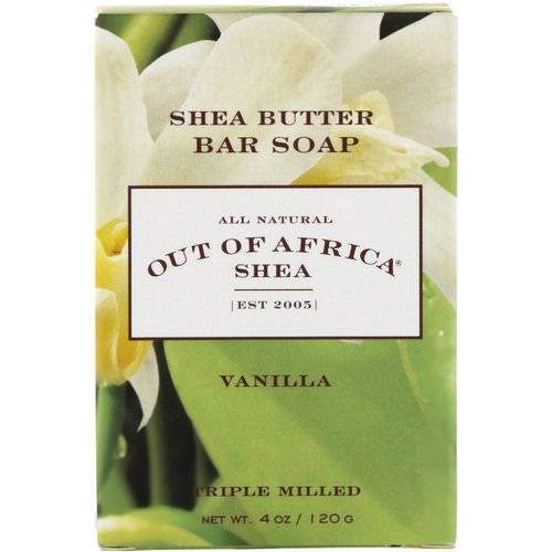 Out of Africa, Pure Shea Butter Bar Soap, Vanilla, 4 oz (120 g) فوائد