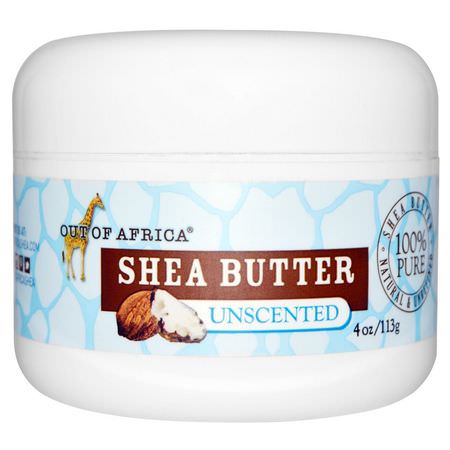 Out of Africa, Raw Shea Butter, Unscented, 4 oz (113 g):الأكزيما, علاج الجلد
