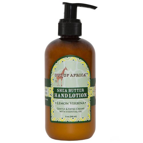 Out of Africa, Shea Butter Hand Lotion, Lemon Verbena, 8 oz (240 ml) فوائد