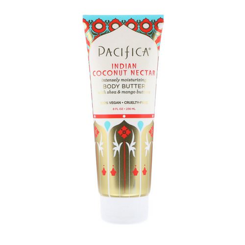 Pacifica, Body Butter, Indian Coconut Nectar, 8 fl oz (236 ml) فوائد