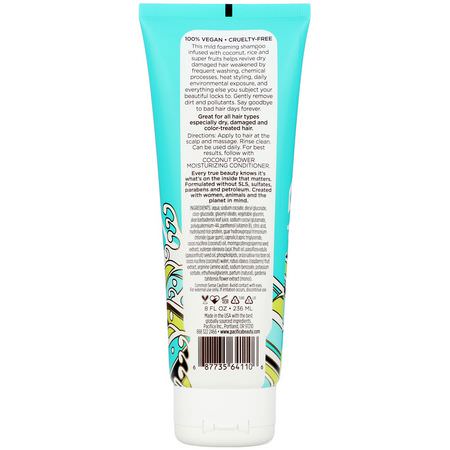 Pacifica, Coconut Power, Strong & Long Moisturizing Shampoo, 8 fl oz (236 ml):شامب, العناية بالشعر