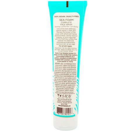 Pacifica, Complete Face Wash, Sea Foam, 5 fl oz (147 ml):ج,ز الهند للعناية بالبشرة,المنظفات