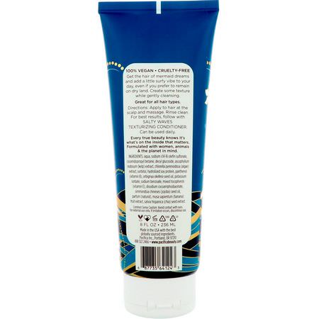 Pacifica, Salty Waves, Texturizing Shampoo, 8 fl oz (236 ml):شامب, العناية بالشعر