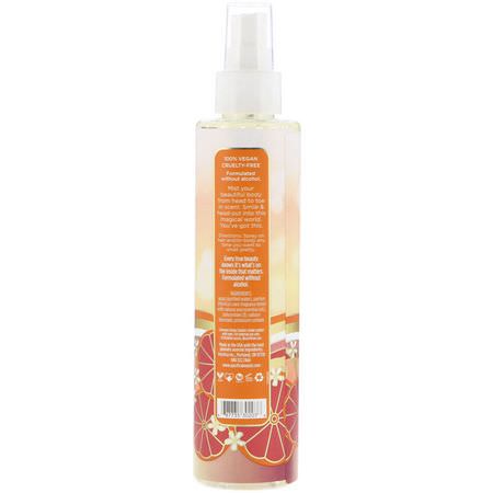 Pacifica, Tuscan Blood Orange Perfumed Hair & Body Mist, 6 fl oz (177 ml):بخاخ الزيت العطري, العطر