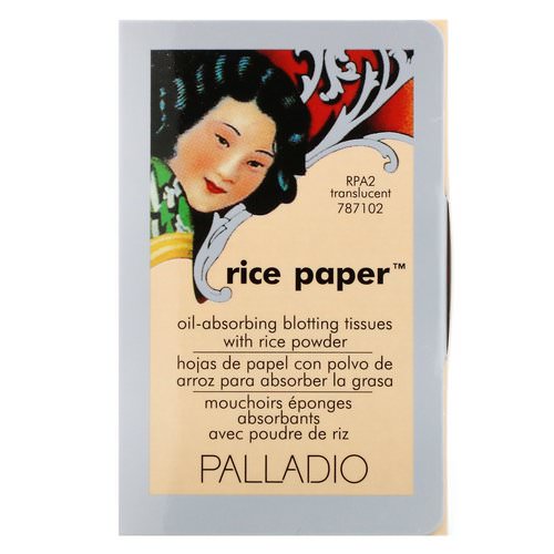 Palladio, Rice Paper, Translucent, 40 Tissues فوائد
