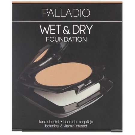 Palladio, Wet & Dry Foundation, Laurel Nude, 0.28 oz (8 g):Liquid Foundation, وجه