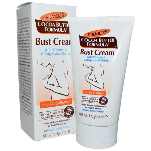 Palmer's, Cocoa Butter Formula, Bust Cream with Bio C-Elaste, 4.4 oz (125 g) فوائد
