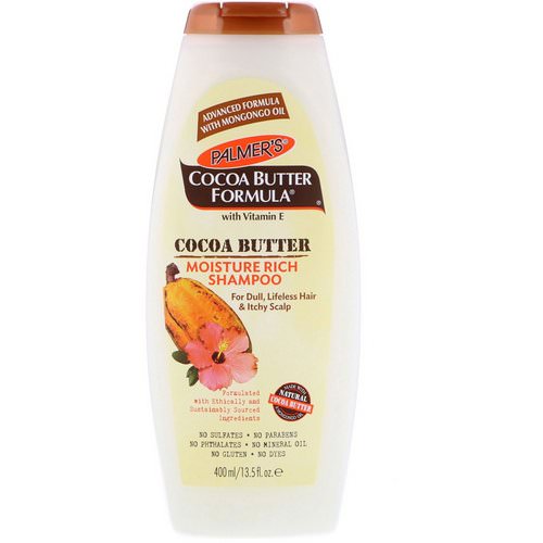 Palmer's, Cocoa Butter Formula, Moisture Rich Shampoo, 13.5 fl oz (400 ml) فوائد
