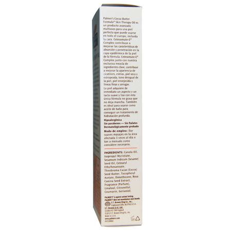 Palmer's, Cocoa Butter Formula, Skin Therapy Oil, 5.1 fl oz (150 ml):ثبات, مكافحة الشيخ,خة