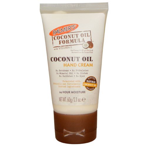 Palmer's, Coconut Oil, Hand Cream, 2.1 oz (60 g) فوائد