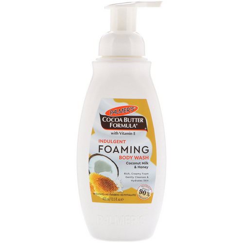 Palmer's, Indulgent Foaming Body Wash, Coconut Milk & Honey, 13.5 fl oz (400 ml) فوائد
