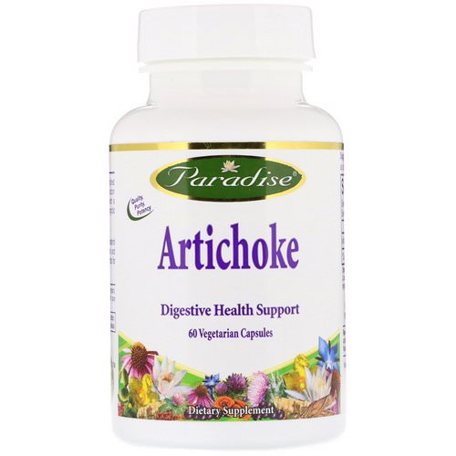 Paradise Herbs, Artichoke, 60 Vegetarian Capsules فوائد