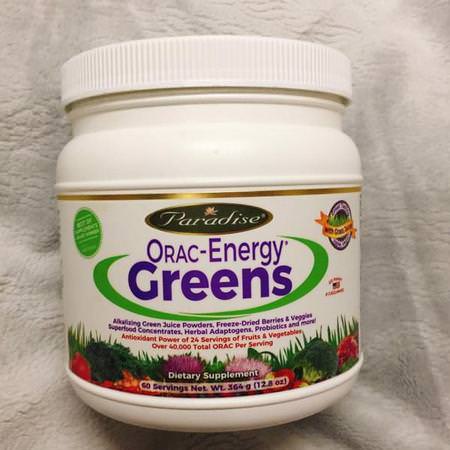 Paradise Herbs, ORAC-Energy Greens, 12.8 oz (364 g)