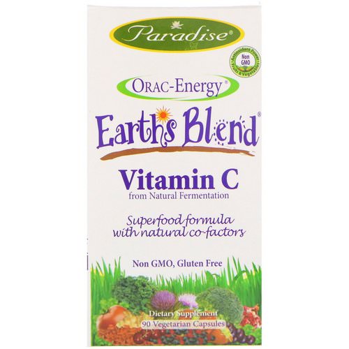 Paradise Herbs, Vitamin C, 90 Vegetarian Capsules فوائد