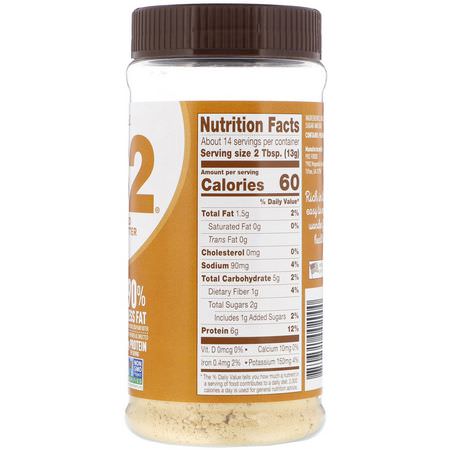 PB2 Foods, The Original PB2, Powdered Peanut Butter, 6.5 oz (184 g):زبدة الف,ل الس,داني, يحفظ