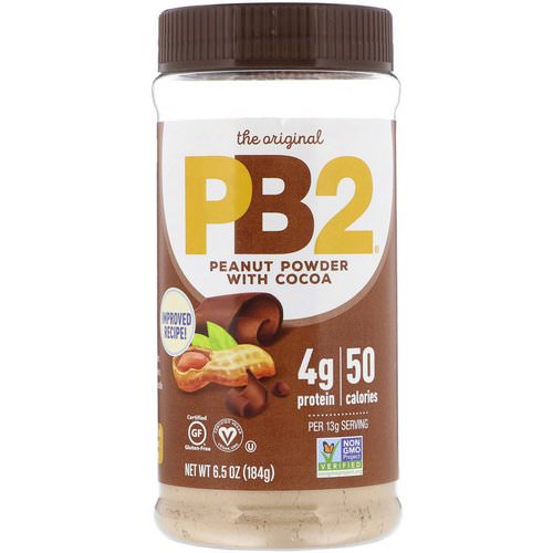 PB2 Foods, PB2, Powdered Peanut Butter with Cocoa, 6.5 oz (184 g) فوائد