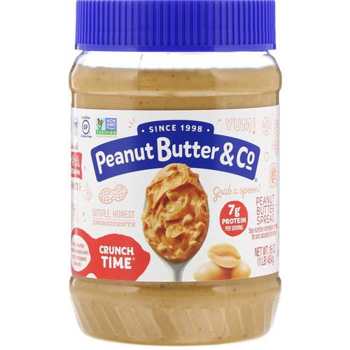 Peanut Butter & Co, Crunch Time, Peanut Butter Spread, 16 oz (454 g) فوائد