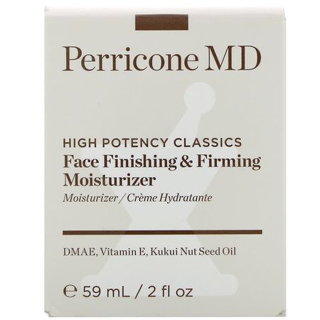 Perricone MD, High Potency Classics, Face Finishing & Firming Moisturizer, 2 fl oz (59 ml):مرطب لل,جه, العناية بالبشرة