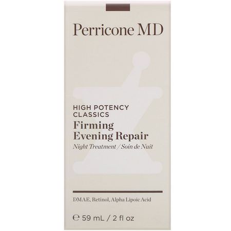 Perricone MD, High Potency Classics, Firming Evening Repair, 2 fl oz (59 ml):الأمصال, العلاجات