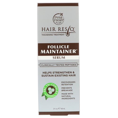 Petal Fresh, Hair ResQ, Thickening Treatment, Follicle Maintainer Serum, 2 fl oz (60 ml) فوائد