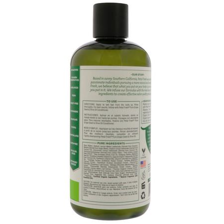 Petal Fresh, Pure, Age-Defying Shampoo, Grape Seed & Olive Oil, 16 fl oz (475 ml):شامب, العناية بالشعر