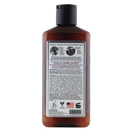 Petal Fresh, Pure, Hair Rescue, Thickening Treatment Shampoo, for Chemically Treated Hair, 12 fl oz (355 ml):فر,ة الرأس ,العناية بالشعر
