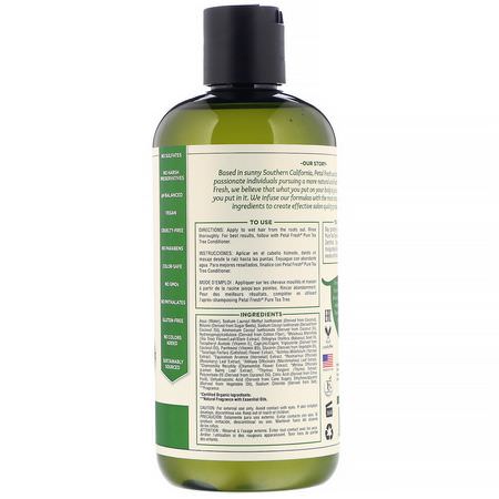 Petal Fresh, Pure, Scalp Treatment Shampoo, Tea Tree, 16 fl oz (475 ml):فر,ة الرأس ,العناية بالشعر