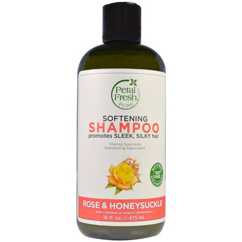 Petal Fresh, Pure, Softening Shampoo, Rose & Honeysuckle, 16 fl oz (475 ml) فوائد