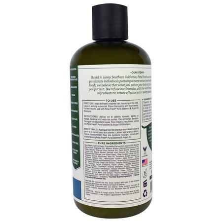 Petal Fresh, Pure, Strengthening Conditioner, Seaweed & Argan Oil, 16 fl oz (475 ml):بلسم, العناية بالشعر