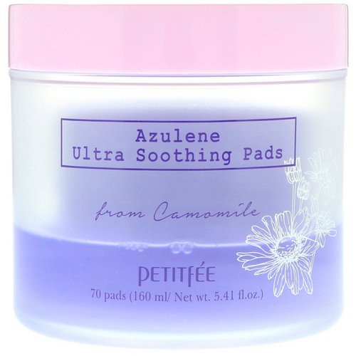 Petitfee, Azulene Ultra Soothing Pads, 70 Pads فوائد